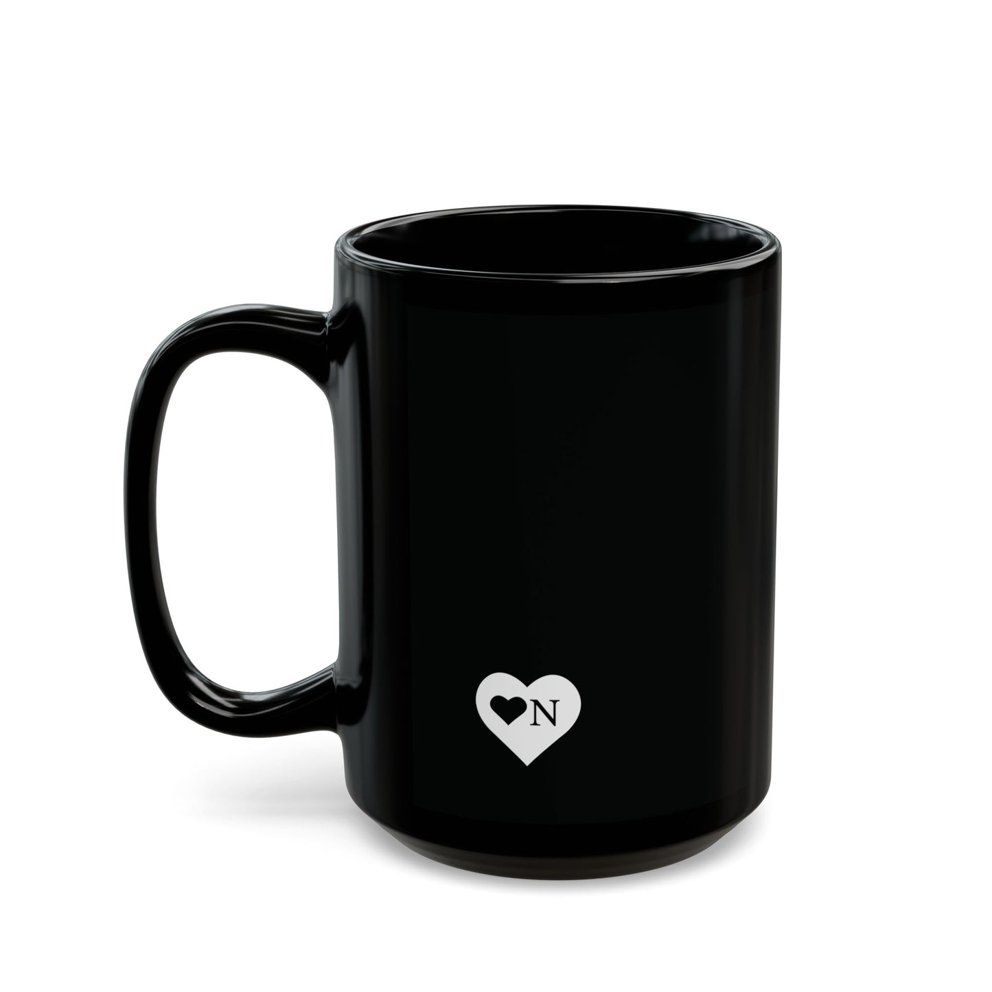 “Mornings Are Hard… But So Am I” Black Coffee Mug – Heart On Brand Coffee Collection