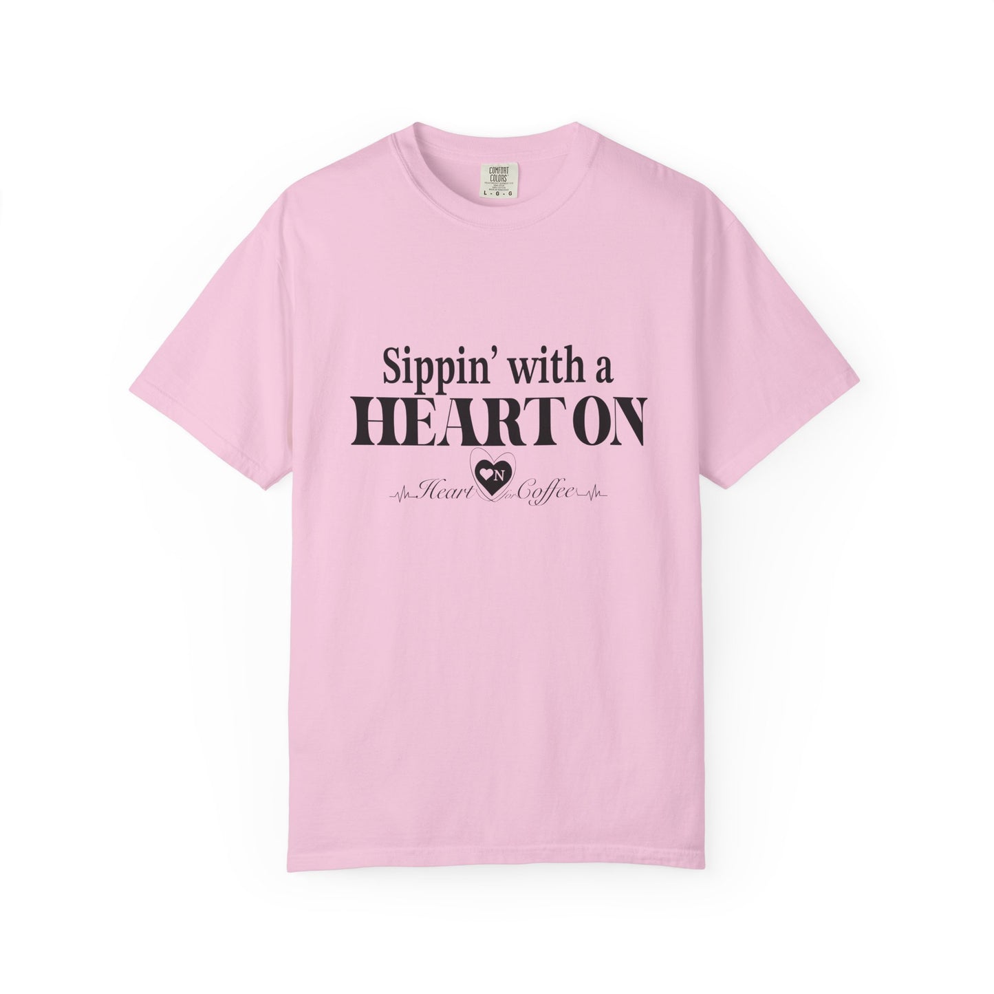 “All Heart, No Apologies” – Minimalist Heart On Brand Relaxed Tee | Soft, Bold, Effortless