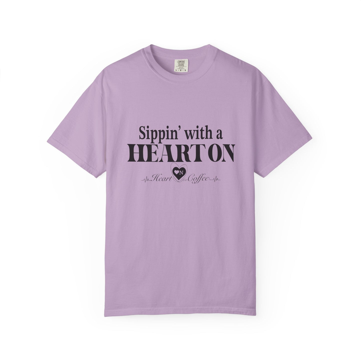 “All Heart, No Apologies” – Minimalist Heart On Brand Relaxed Tee | Soft, Bold, Effortless