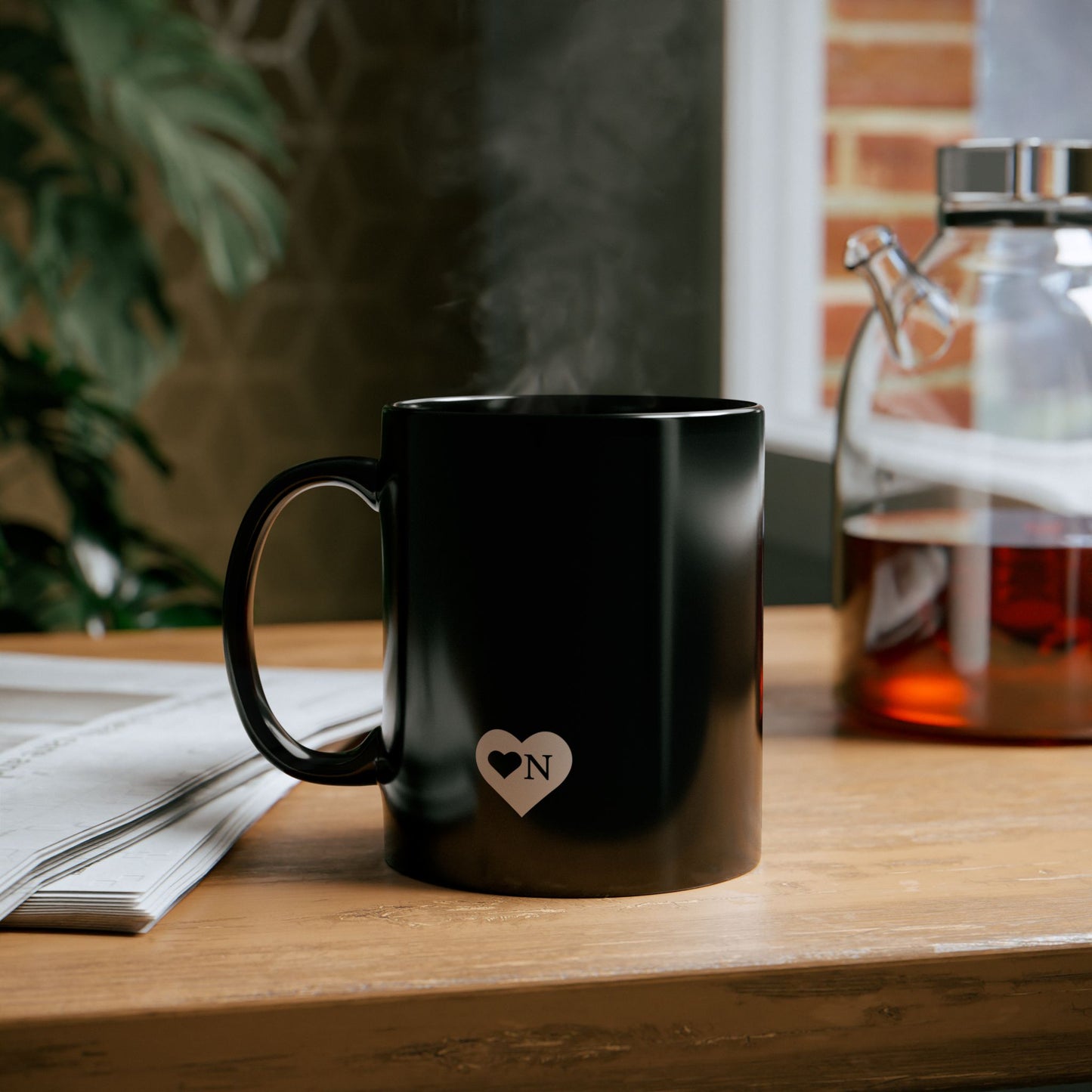 "Bitter?...Only my Roast, Babe Black Coffee Mug – Heart On Brand Coffee Collection