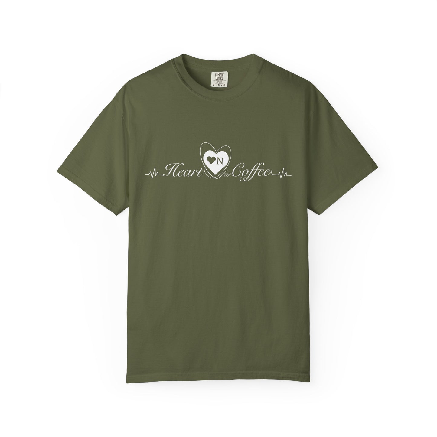 "Caffeinated, Complicated and Cute as Hell” Back Talk Tee – Heart On Brand Coffee Collection