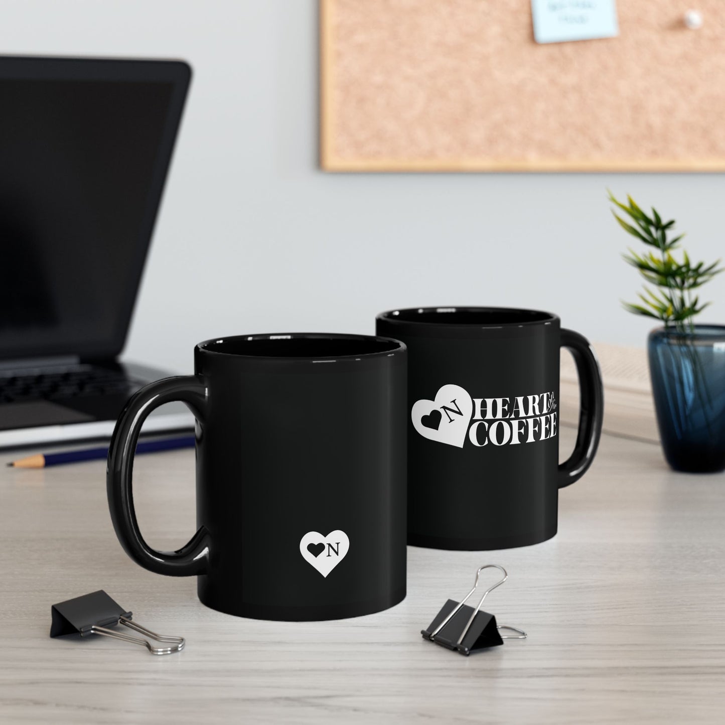 Heart On For Coffee Mug – Bold, Minimalist & Unapologetically You | Heart On Brand