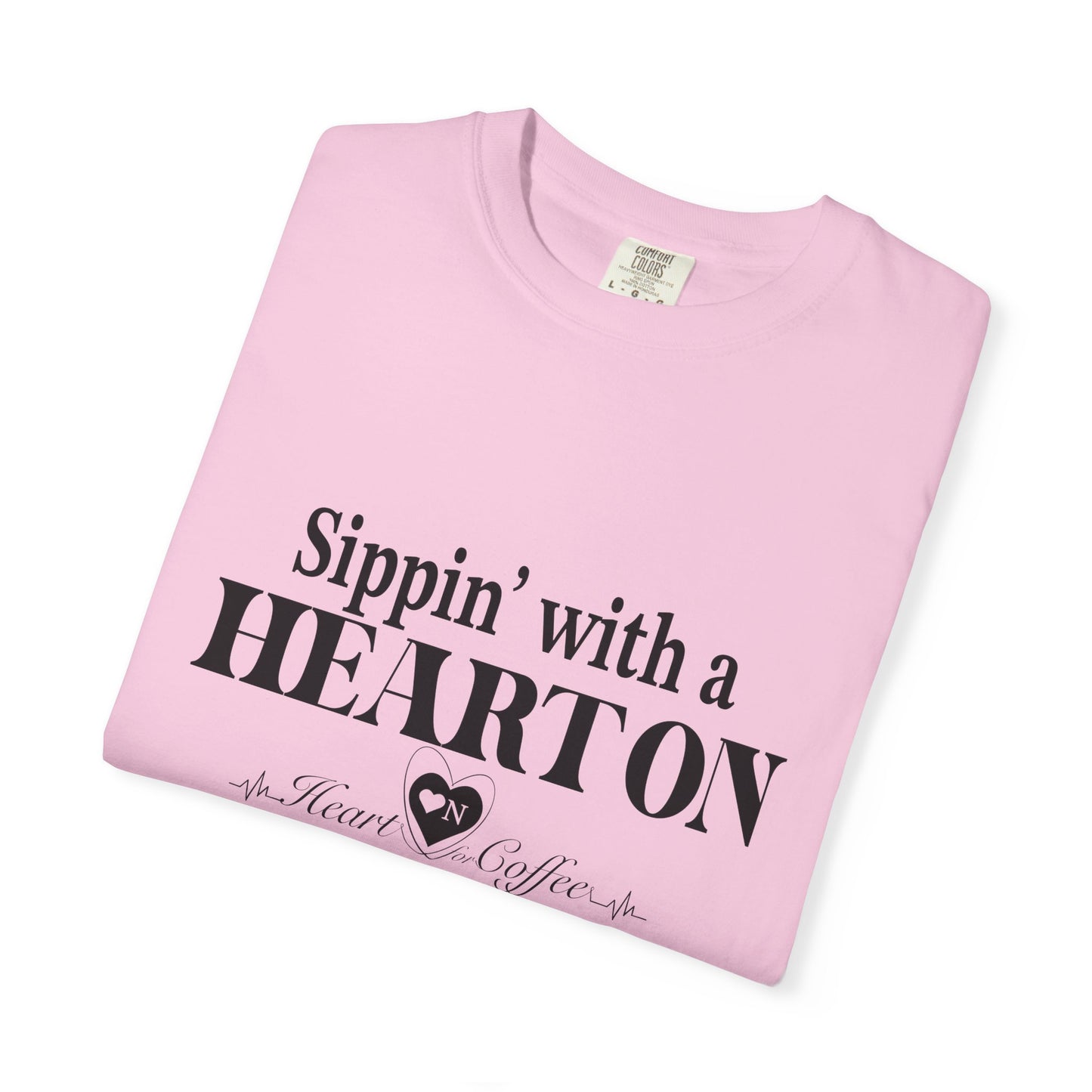 “All Heart, No Apologies” – Minimalist Heart On Brand Relaxed Tee | Soft, Bold, Effortless