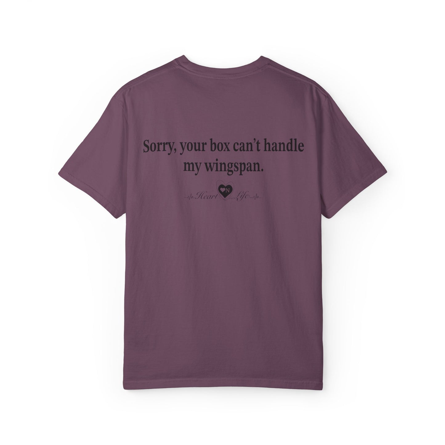 Anaïs Nin Back Talk Tee – Heart On Brand Unapologetic Soul Seekers