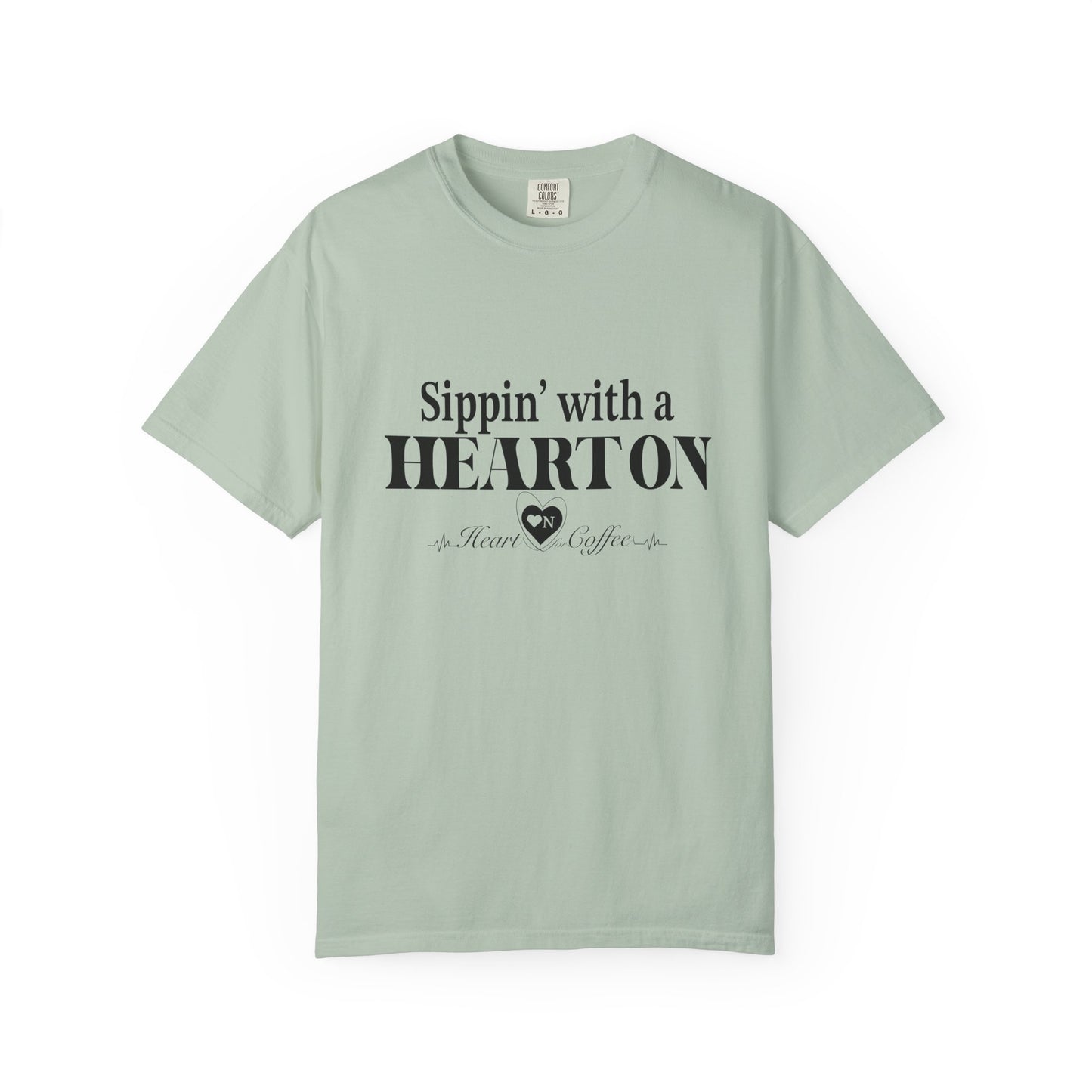 “All Heart, No Apologies” – Minimalist Heart On Brand Relaxed Tee | Soft, Bold, Effortless
