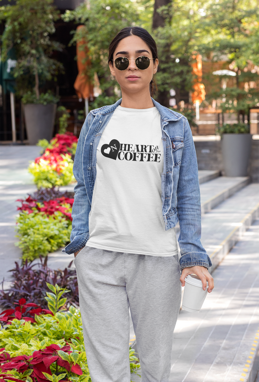 Heart On For Coffee Logo Tee –Heart On Classics Collection