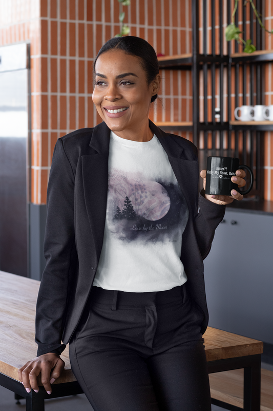 Love By The Moon Simply Wilde Tee – Heart On Brand Original Art by Dazy Wilde