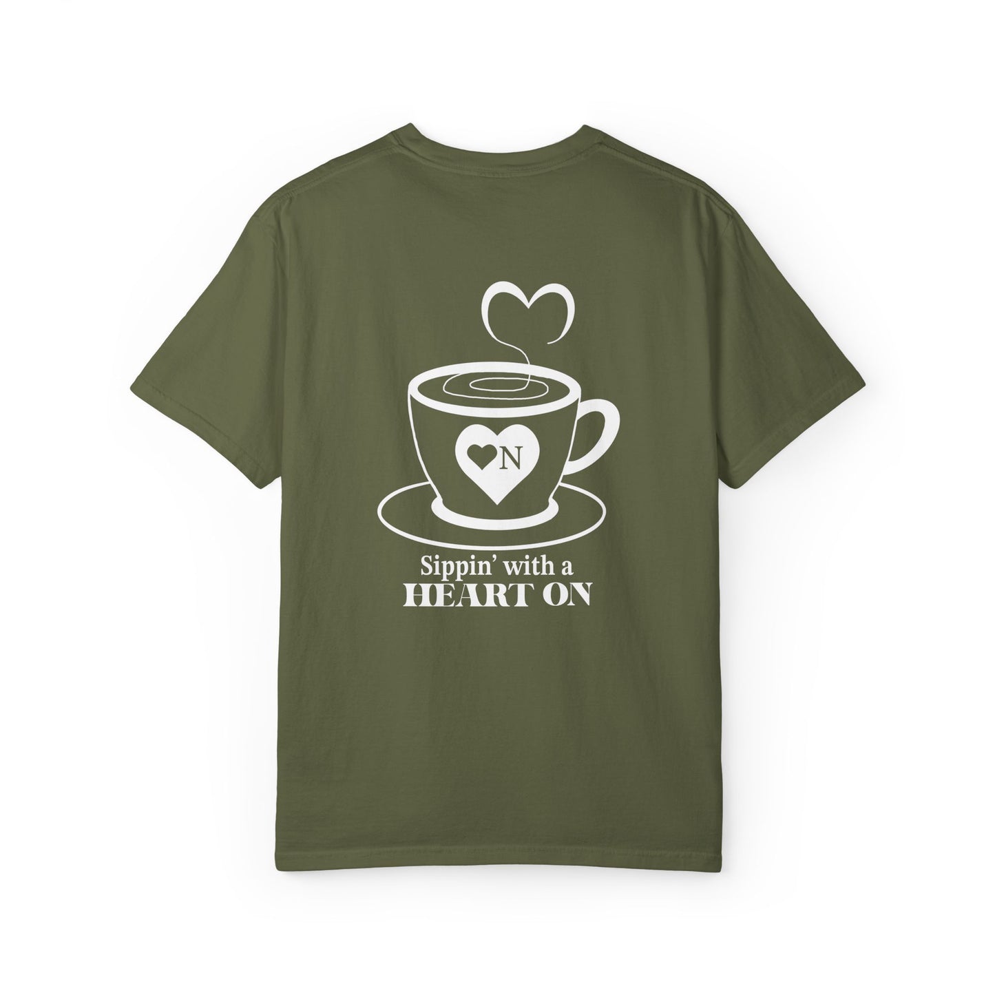 ☕ Sippin' Pretty Relaxed Tee – For the Bold, the Buzzed, and the Big-Hearted ☕