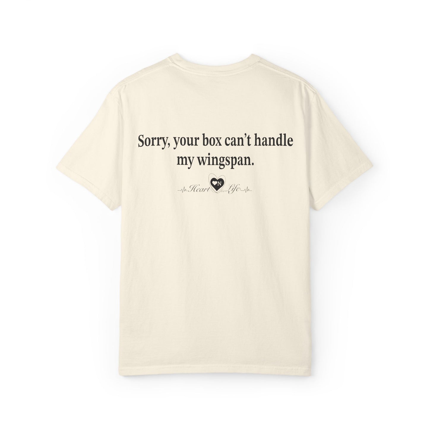 Anaïs Nin Back Talk Tee – Heart On Brand Unapologetic Soul Seekers