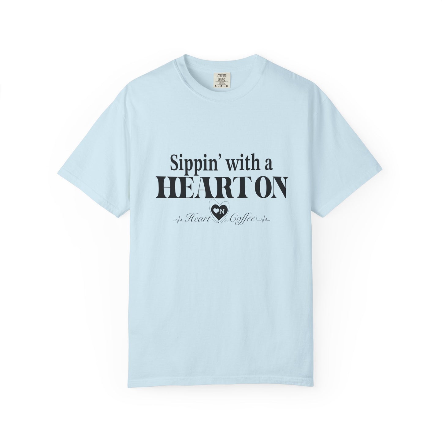 “All Heart, No Apologies” – Minimalist Heart On Brand Relaxed Tee | Soft, Bold, Effortless