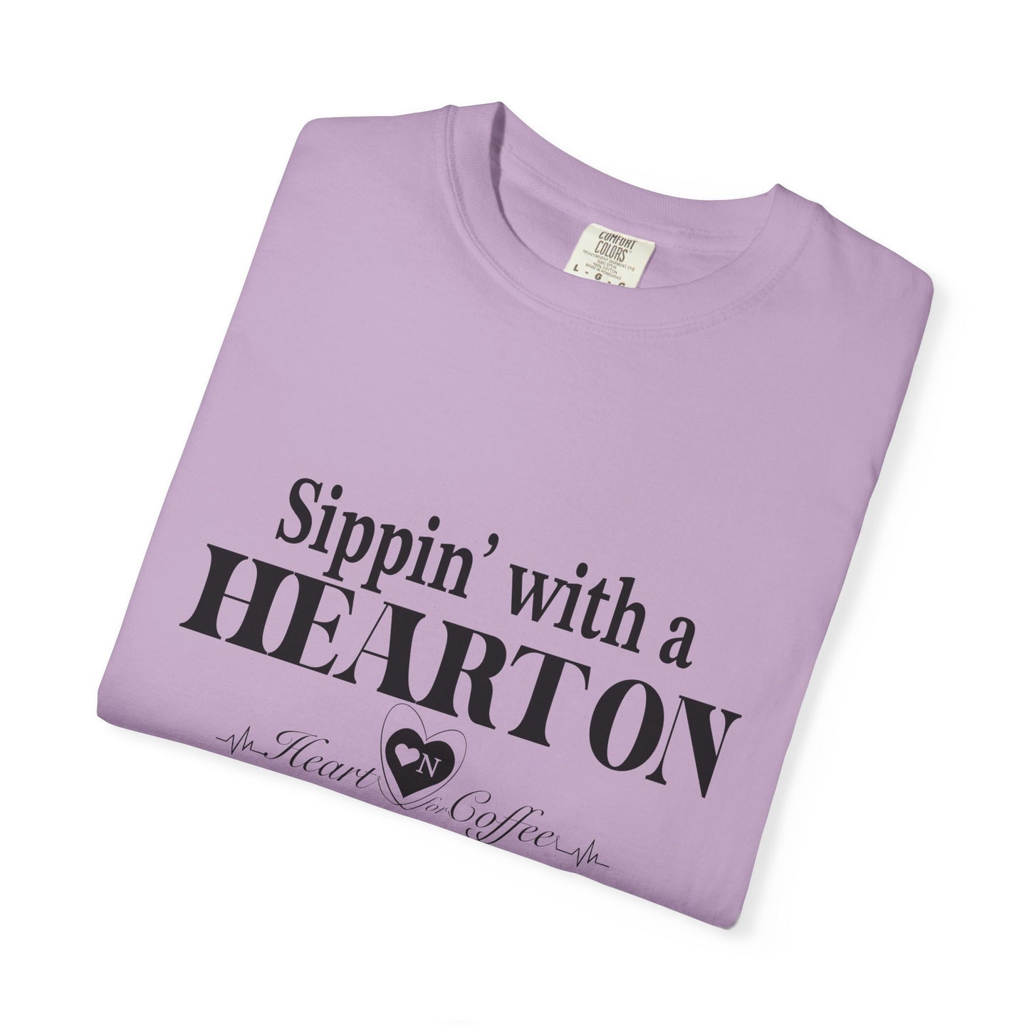 “All Heart, No Apologies” – Minimalist Heart On Brand Relaxed Tee | Soft, Bold, Effortless