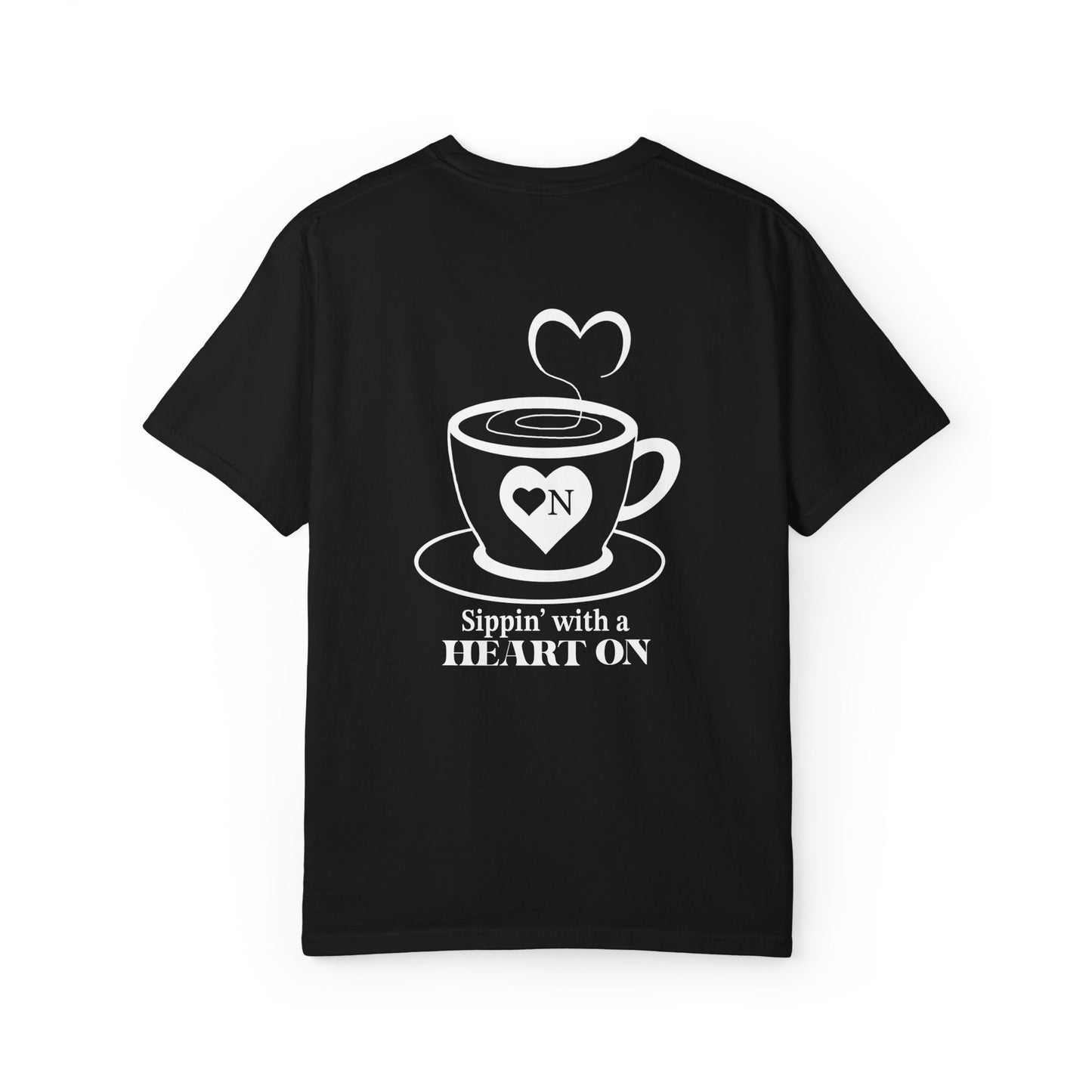 ☕ Sippin' Pretty Relaxed Tee – For the Bold, the Buzzed, and the Big-Hearted ☕