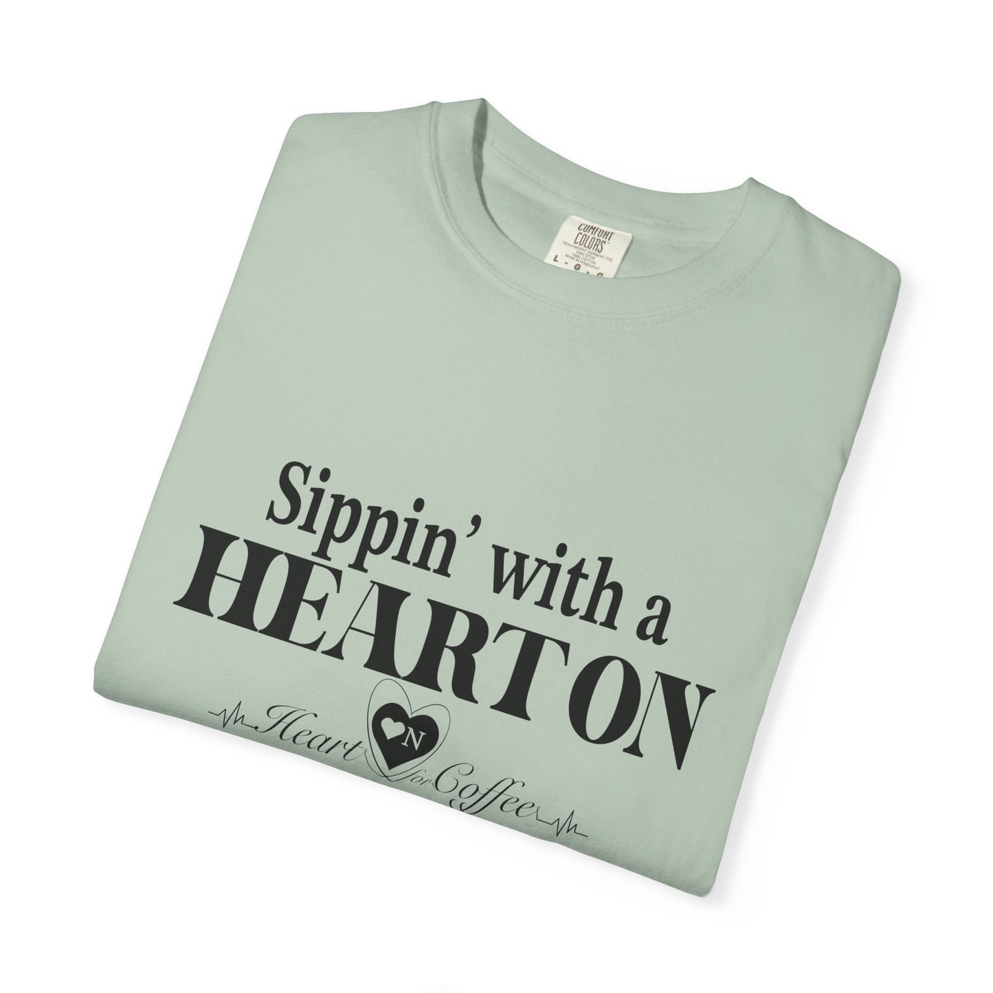 “All Heart, No Apologies” – Minimalist Heart On Brand Relaxed Tee | Soft, Bold, Effortless