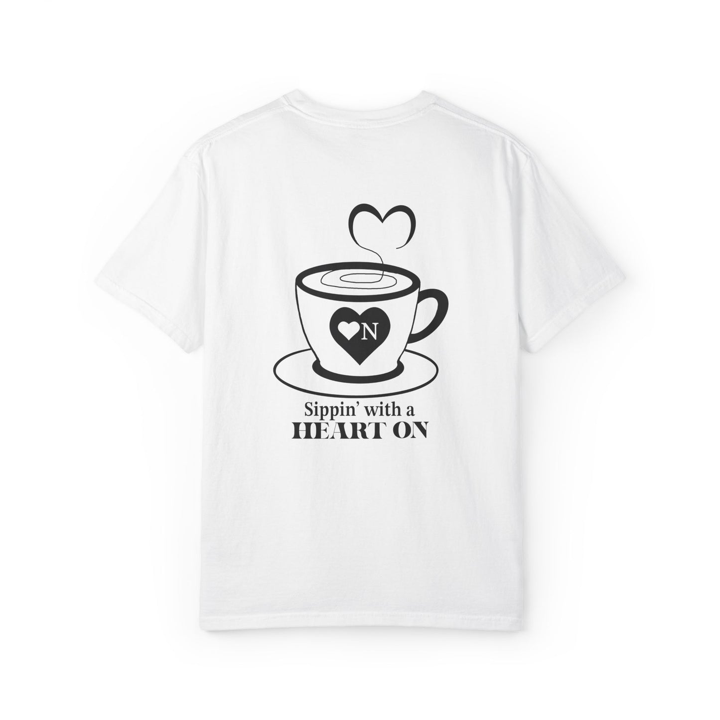 ☕ Sippin' Pretty Relaxed Tee – For the Bold, the Buzzed, and the Big-Hearted ☕