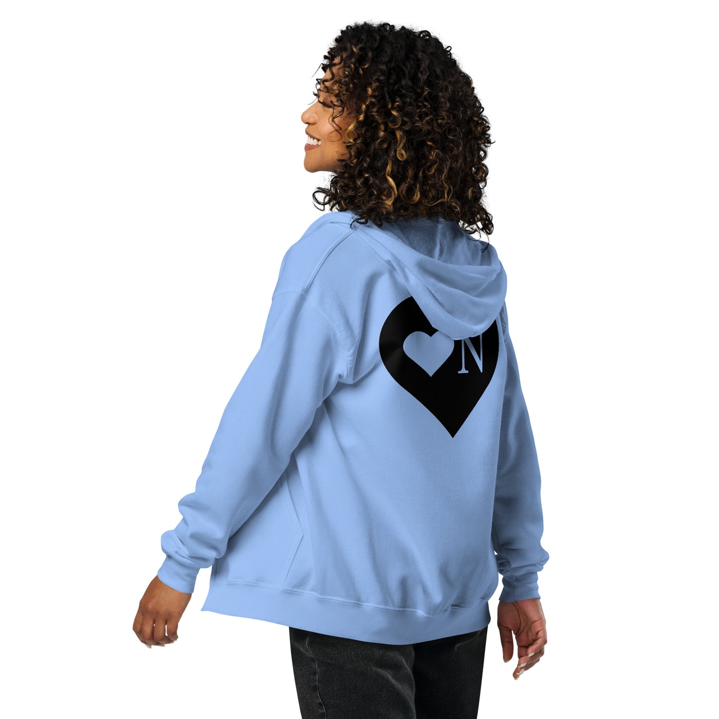 Unisex heavy blend zip hoodie