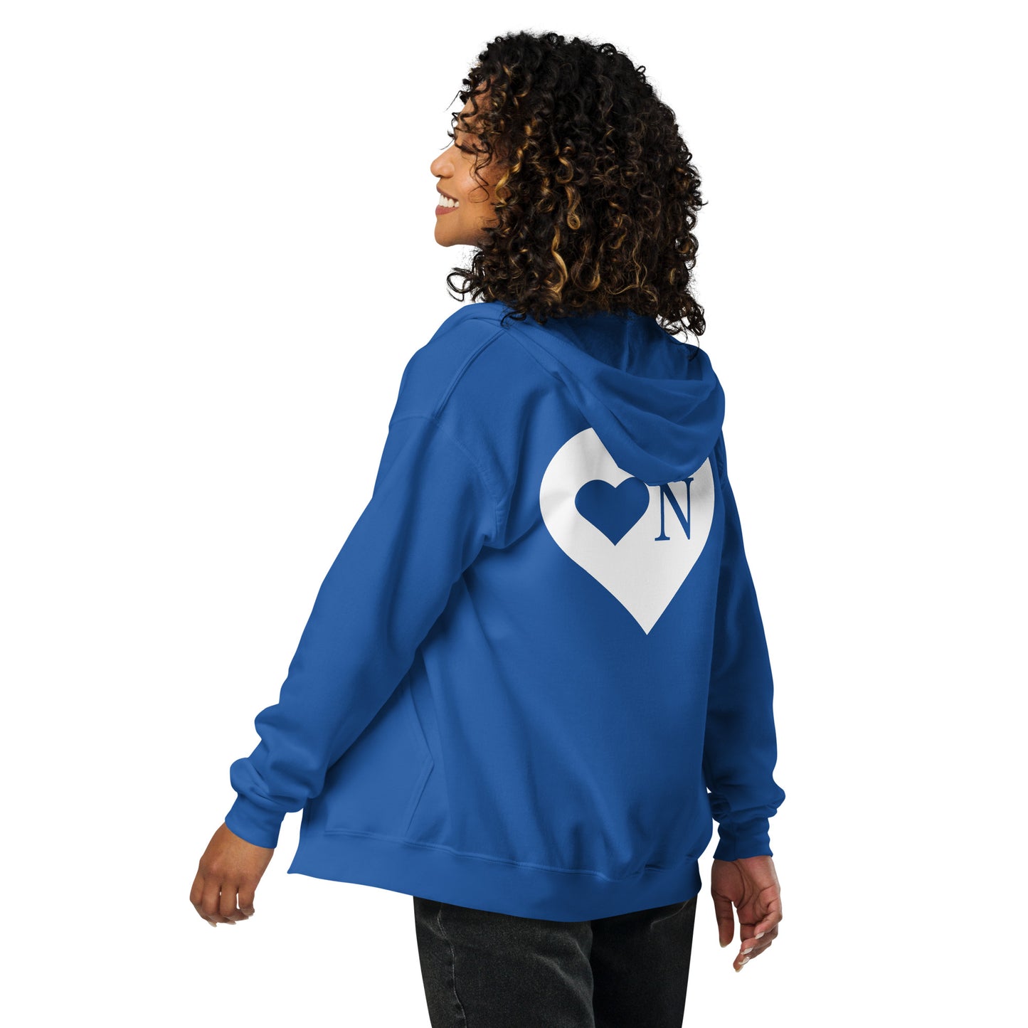 Heart On Brand Cozy Hoodie (Unisex)