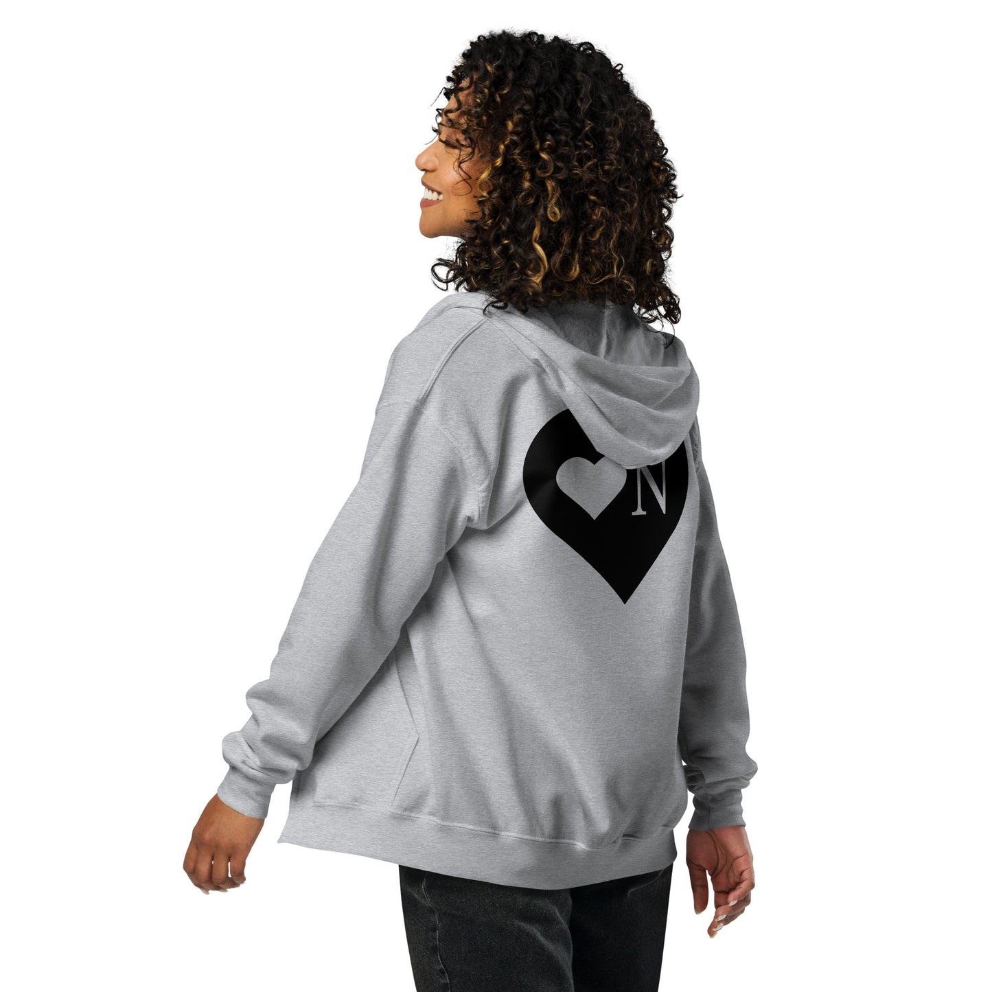 Unisex heavy blend zip hoodie