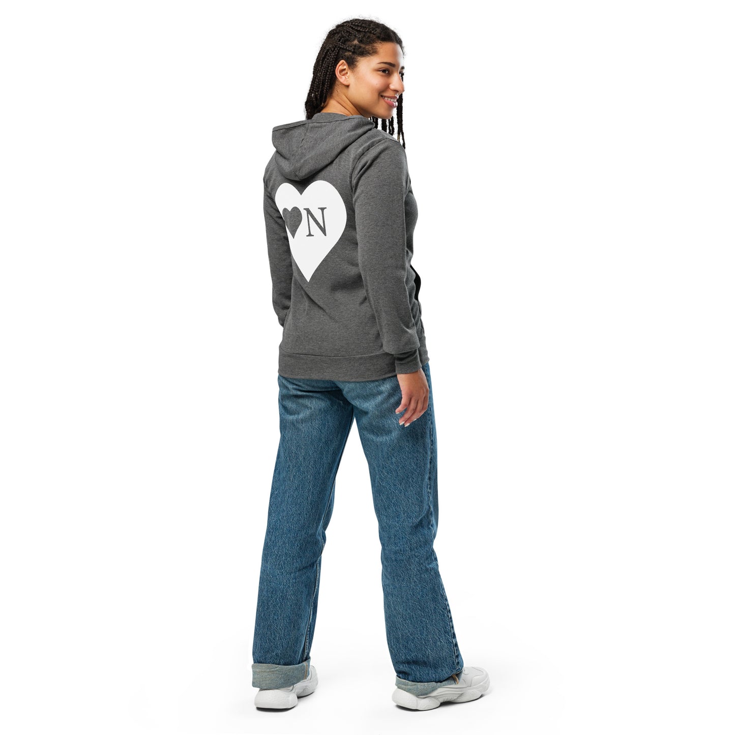 Heart On Brand Hoodie (Unisex)